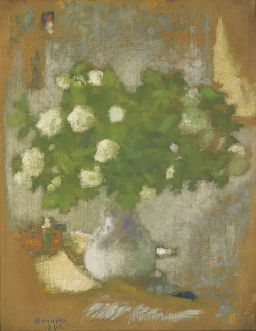Fleurs, Boules De Neige (1892) by Pierre Bonnard